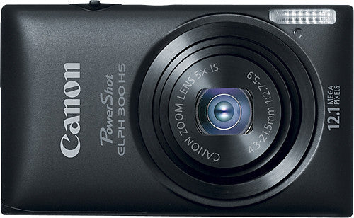 Canon - PowerShot ELPH 300 HS 12.1-Megapixel Digital Camera – bold16 Canon - PowerShot ELPH 300 HS 12.1-Megapixel Digital Camera – bold16