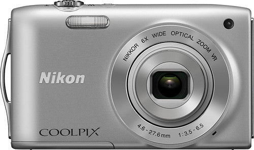 Nikon - Coolpix S3300 16.0-Megapixel Digital Camera